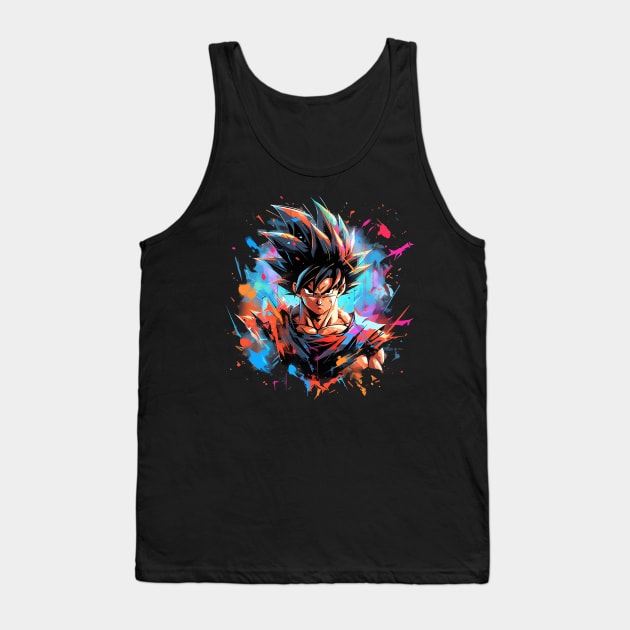 goku Tank Top by pokermoment